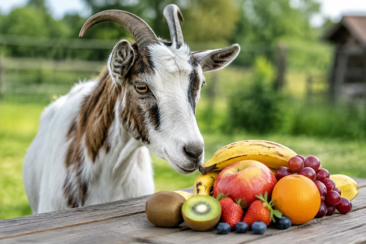 Quels fruits éviter pour une chèvre domestique